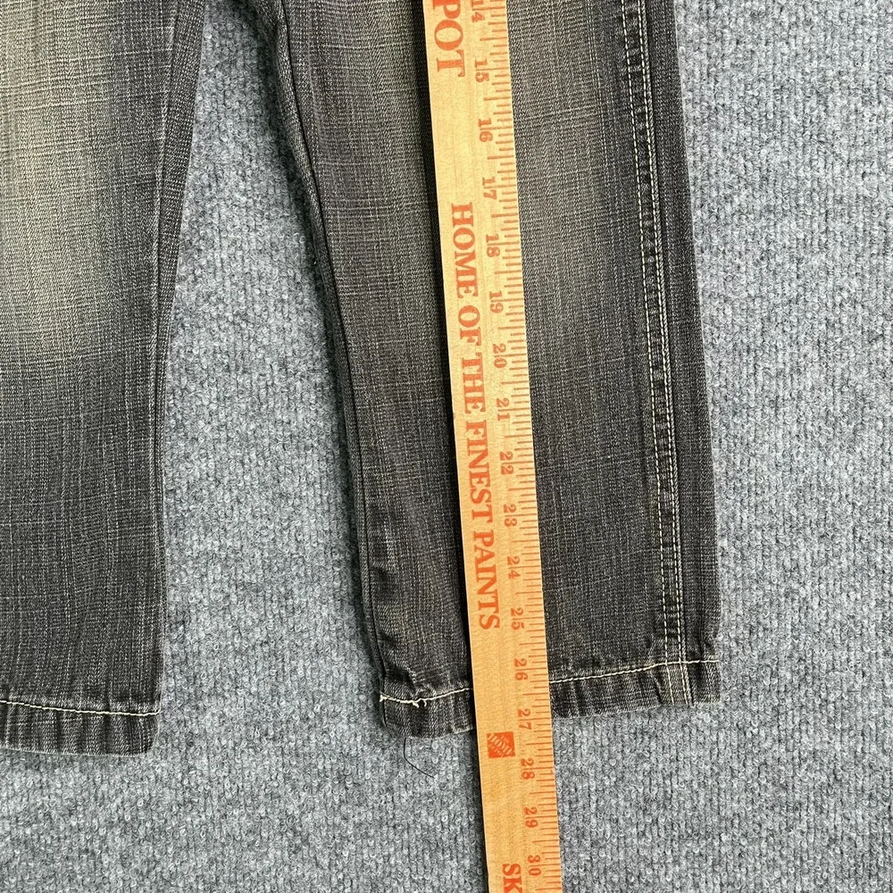 Vintage Y2K Southpole Jeans Boys 6 Black Wash Grunge Hip Hop Skate‎